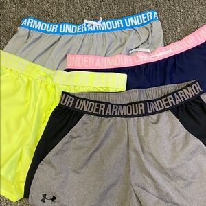 4 Under Armour shorts